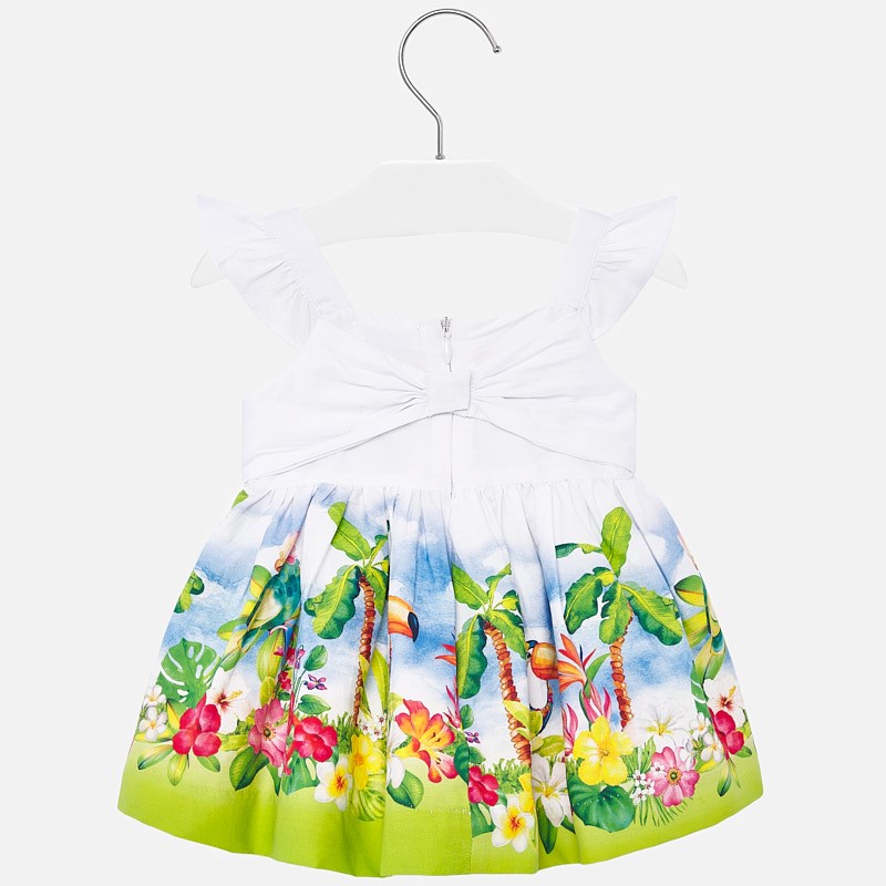 Mayoral Baby Girl SS20 Tucan Print Dress 1942