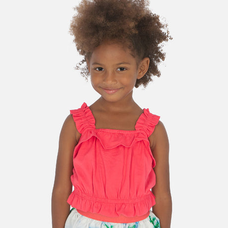 Mayoral Girl SS20 Plain sleeveless t-shirt 3027