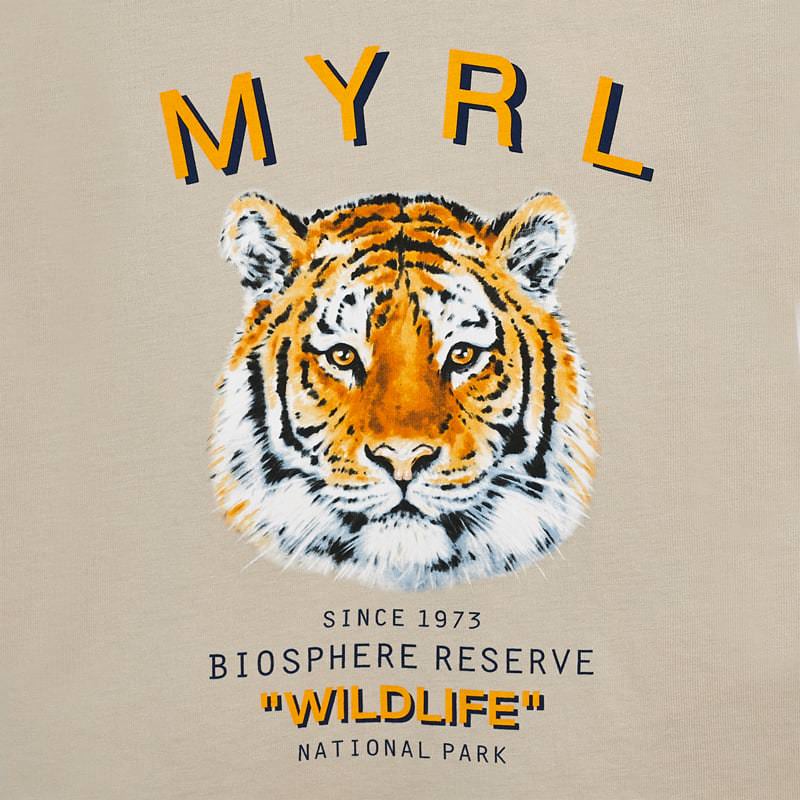 Mayoral Boy SS20 Short sleeved tiger print t-shirt 3052