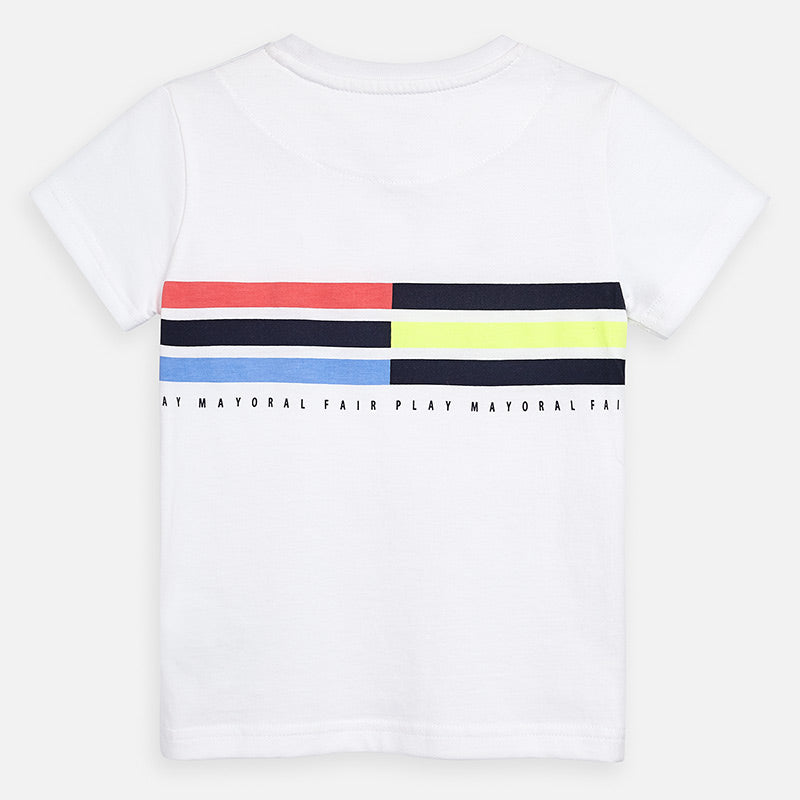 Mayoral Boy SS20 Short sleeved t-shirt with stripes 3053