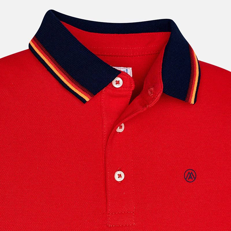 Mayoral Boy SS20 Short sleeved polo shirt Red 3150