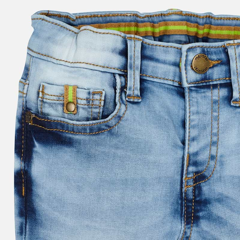 Mayoral Boy SS20 Denim bermuda shorts 3255