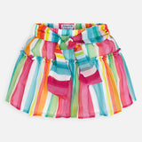 Mayoral Girl SS20 Bright Striped shorts 3281