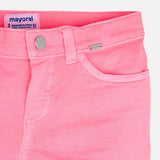 Mayoral Girl SS20 Pink Shorts 3284