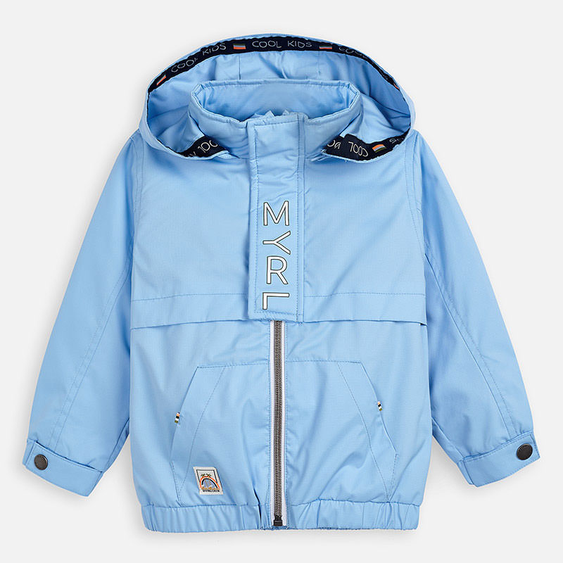 Mayoral Boy SS20 Sky Blue windbreaker jacket 3458