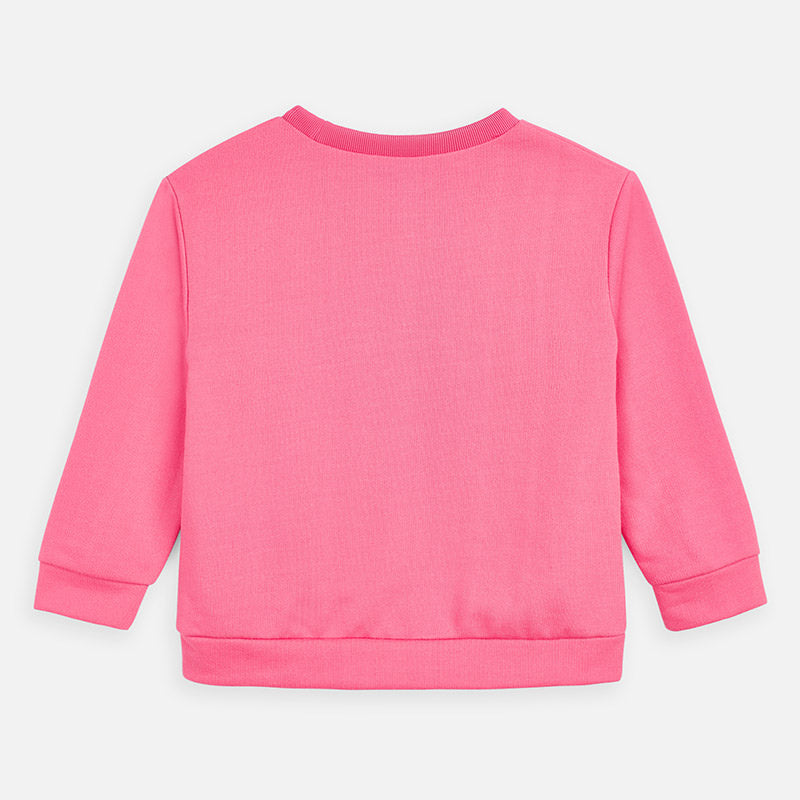 Mayoral Girl SS20 Sweatshirt with roller-skates print Pink 3462