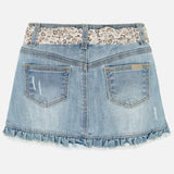 Mayoral Girl SS20 Ruffled denim skirt 3903