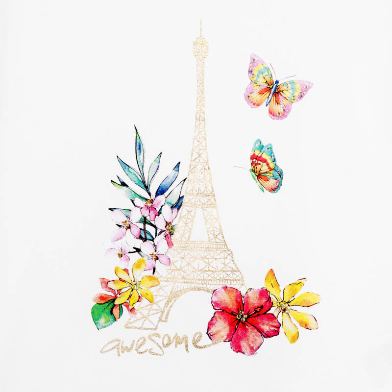 Mayoral Girl SS20 Short sleeved Eiffel Tower t-shirt 6013