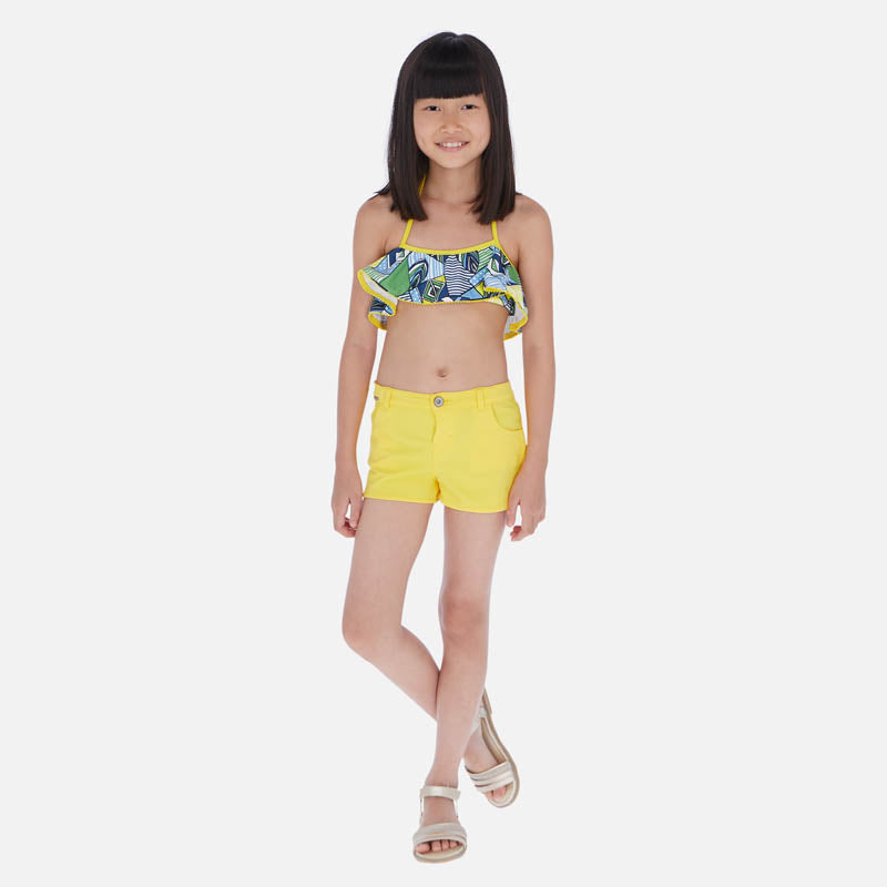 Mayoral Girl SS20 Yellow Shorts 6255