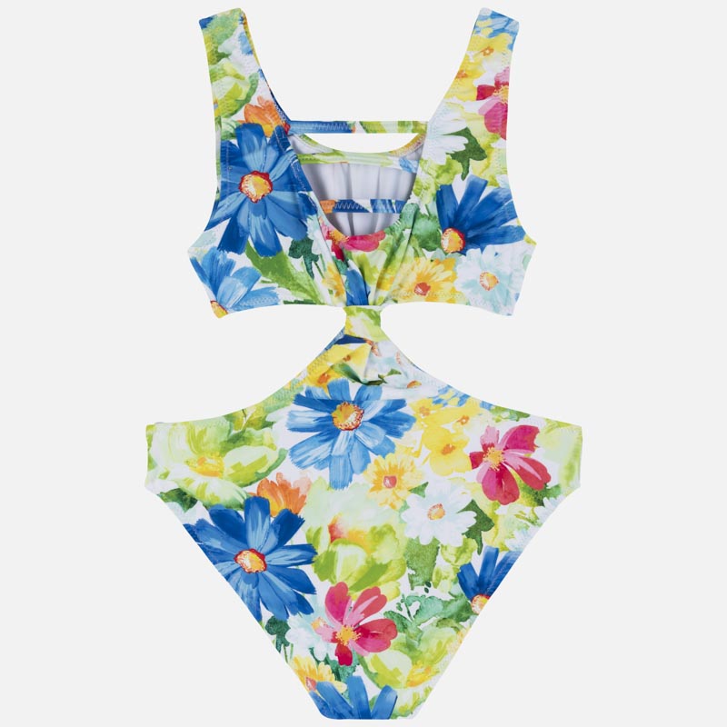 Mayoral Girl SS20 Patterned swimsuit with knot design 6726