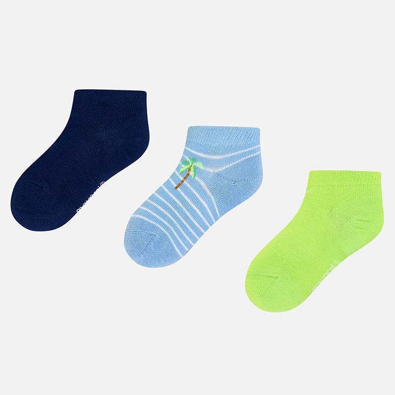 Mayoral Boy SS23 Set of 3 pairs Trainer Socks 10783