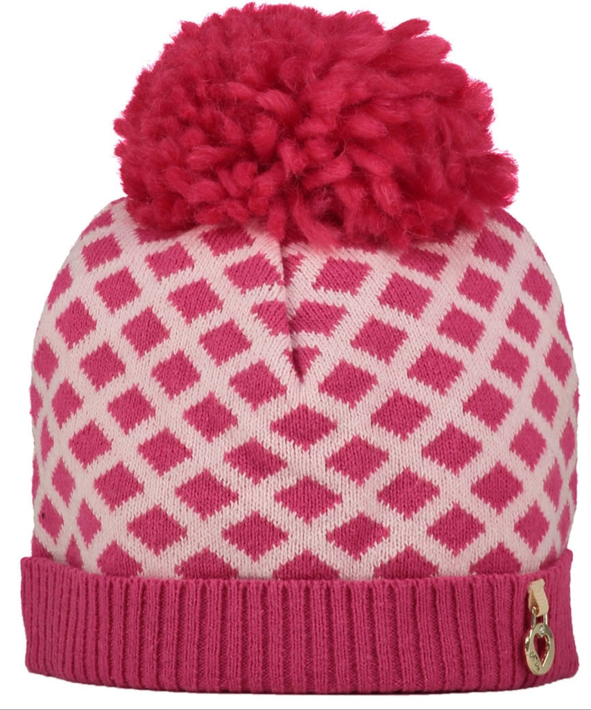 A Dee Ally Hot Pink Knitted Hat 1911