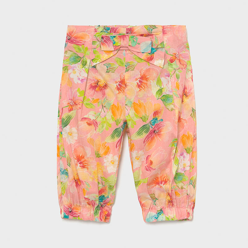 Mayoral Baby Girl SS21 Floral Trousers 1578