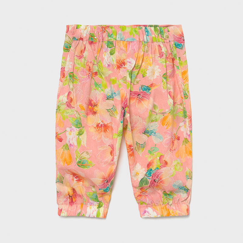 Mayoral Baby Girl SS21 Floral Trousers 1578