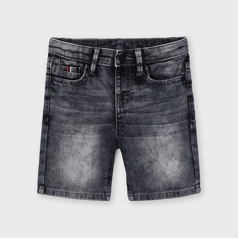 Mayoral Boy SS21 Grey Soft Denim Shorts 3239