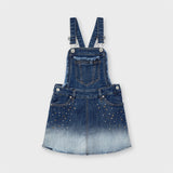 Mayoral Girl SS21 Denim Pinafore 3909