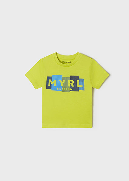 Mayoral Baby Boy SS22 Lime T-shirt 106