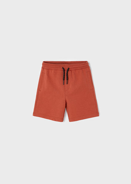 Mayoral Boy SS22 Terracotta Fleece Shorts 611