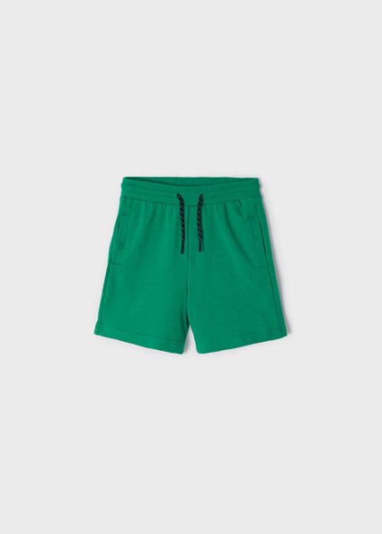 Mayoral Boy SS22 Green Fleece Shorts 611