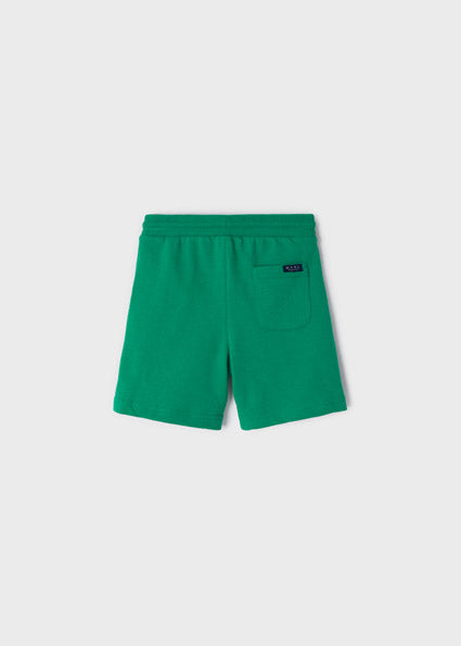 Mayoral Boy SS22 Green Fleece Shorts 611