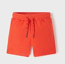 Mayoral Baby Boy SS22 Red Fleece Shorts 621