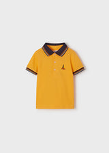 Mayoral Baby Boy SS22 Tangerine Polo Top 1103