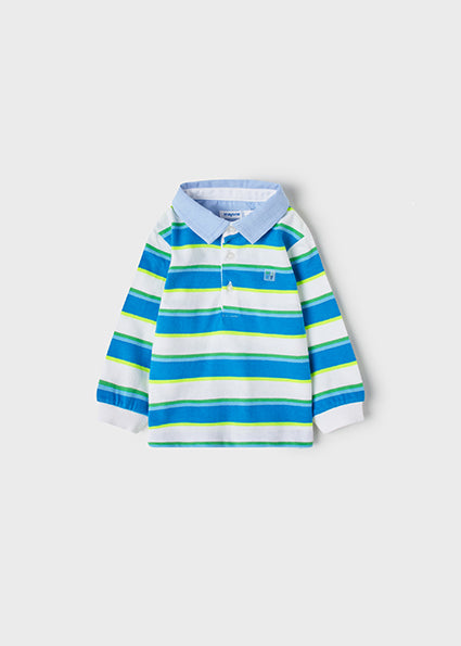Mayoral Baby Boy SS22 Striped Long Sleeved Top 1111