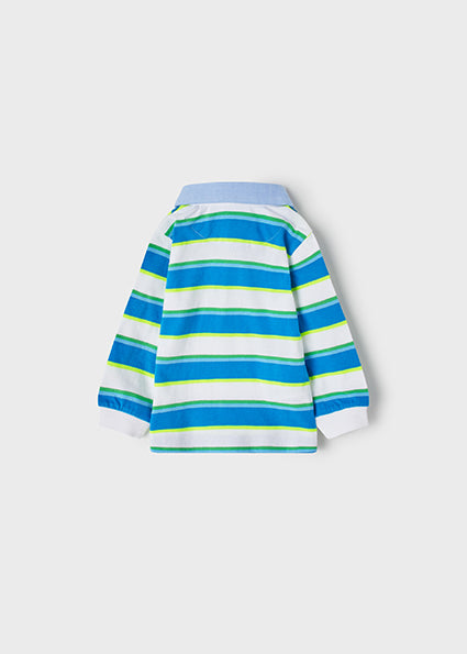 Mayoral Baby Boy SS22 Striped Long Sleeved Top 1111