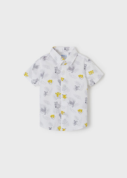 Mayoral Baby Boy Animal Printed Shirt 1115