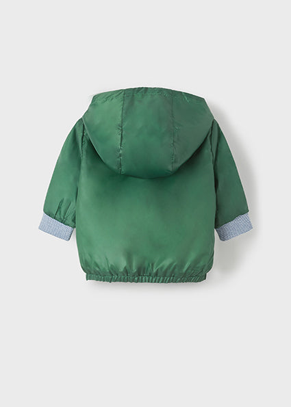 Mayoral Baby Boy SS22 Green Reversible Windbreaker Jacket 1489