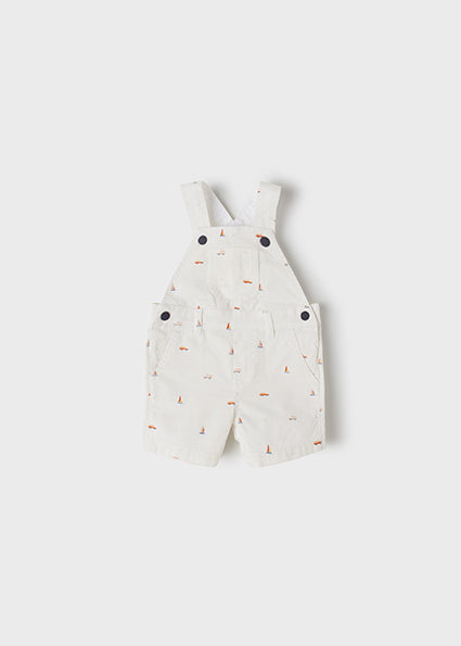 Mayoral Baby Boy Patterned Dungarees 1656