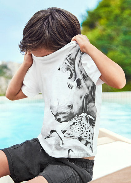 Mayoral Boy SS22 Animal Print T-Shirt 3003