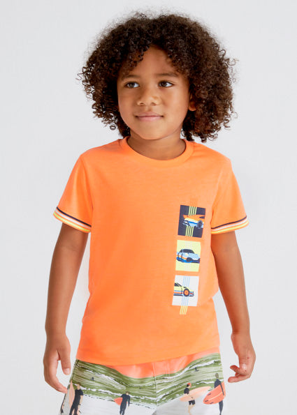Mayoral Boy SS22 Neon T-Shirt 3024
