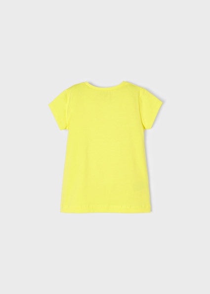 Mayoral Girl SS22 Lemon Printed T-shirt 3048