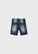 Mayoral Boy SS22 Ripped Denim Shorts 3256