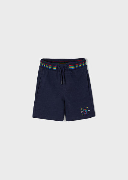 Mayoral Boy SS22 Navy Embossed Shorts 3262