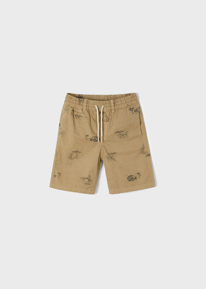 Mayoral Boy SS22 Camel Patterned Shorts 3263