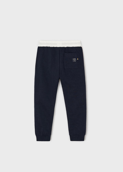 Mayoral Boy SS22 Navy Fleece Joggers 3585