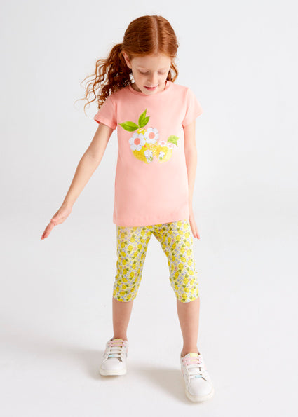 Mayoral Girl SS22 Lemon Leggings 3752