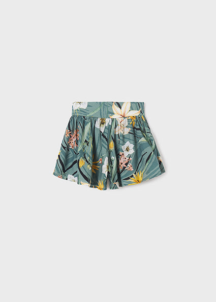 Mayoral Girl SS22 Floral Patterned Shorts 6218