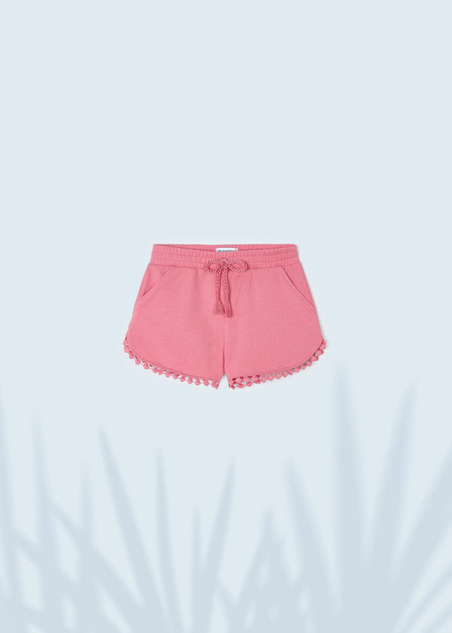 Mayoral Girl SS23 Peony Chenille Shorts 607