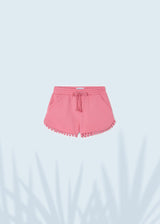 Mayoral Girl SS23 Peony Chenille Shorts 607