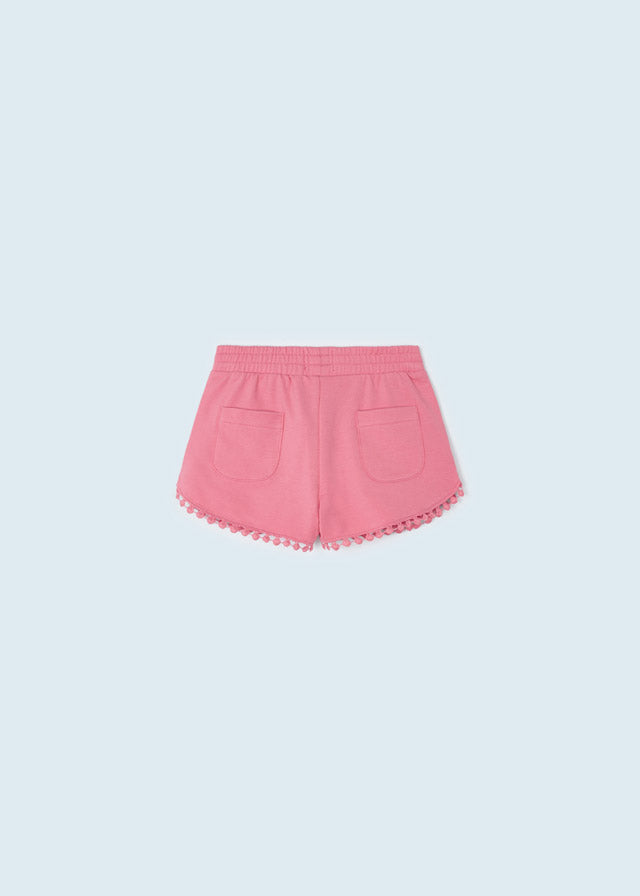 Mayoral Girl SS23 Peony Chenille Shorts 607