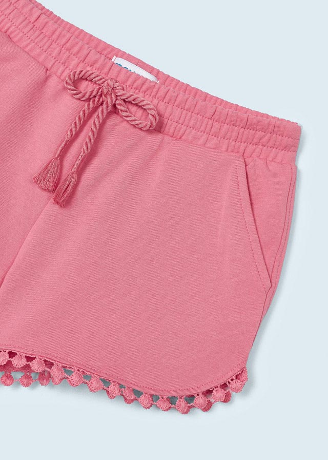 Mayoral Girl SS23 Peony Chenille Shorts 607