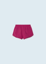 Mayoral Girl SS23 Pink Chenille Shorts 607