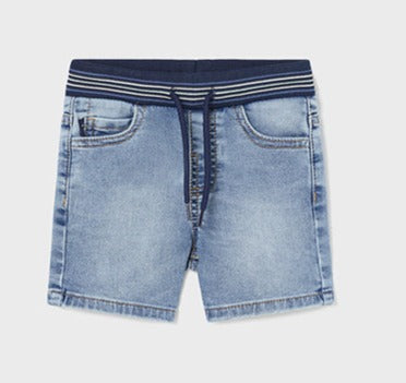 Mayoral Baby Boy SS23 Light Denim Shorts 1289