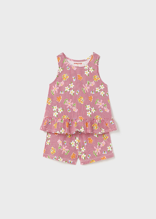 Mayoral Baby Girl SS23 Striped Pyjama Set 1770