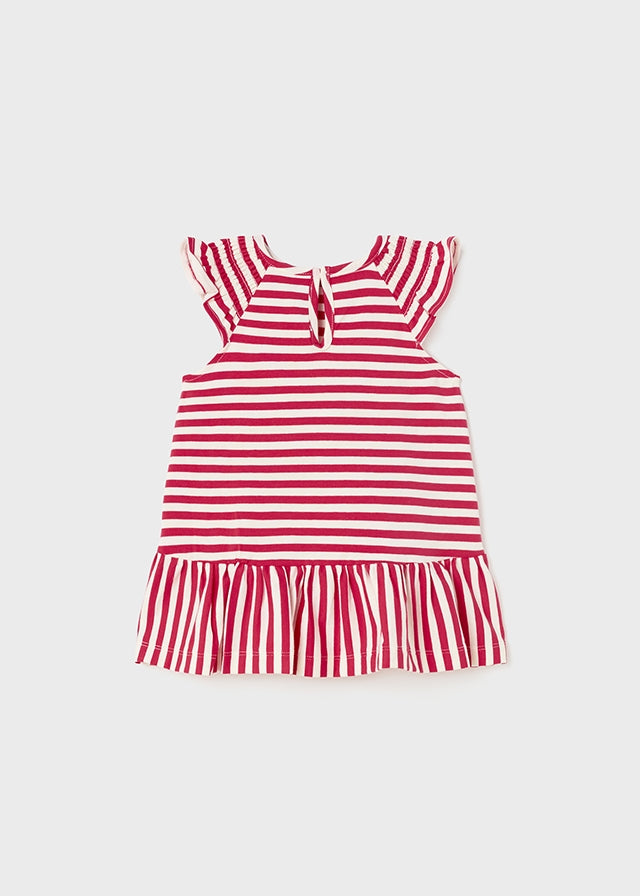 Mayoral Baby Girl Flower Striped Dress 1970