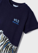 Mayoral Boy SS23 Navy Tiger T-Shirt 3007