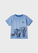 Mayoral Boy SS23 Blue Wildlife T-Shirt 3011